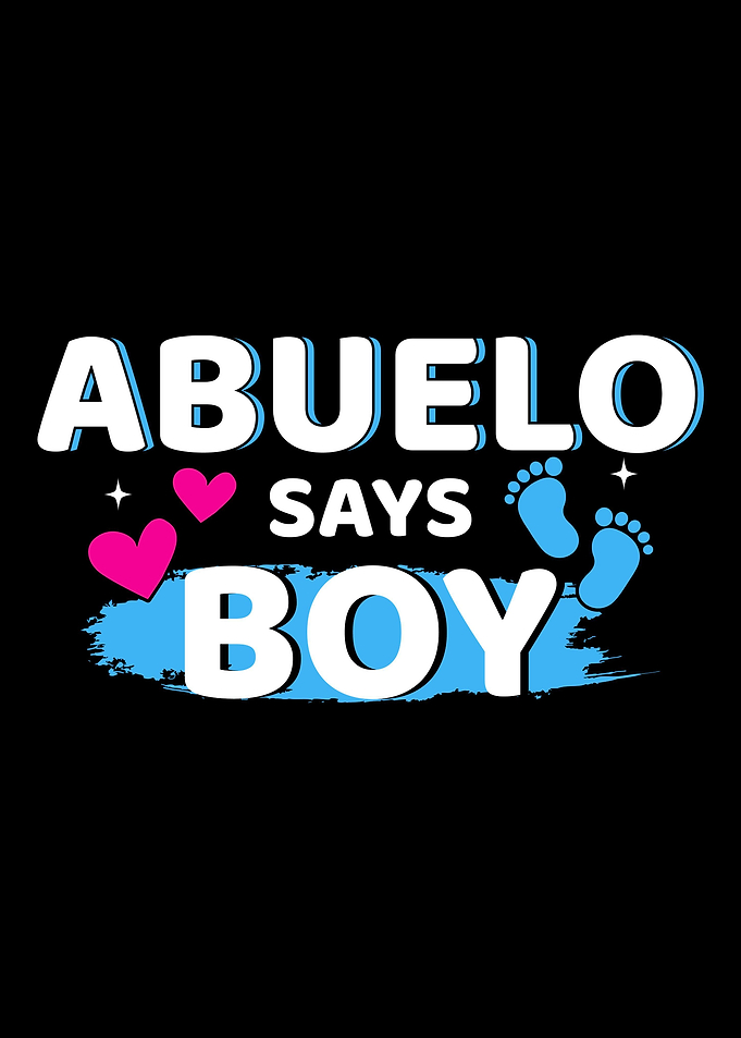 Gender reveal abuelo says