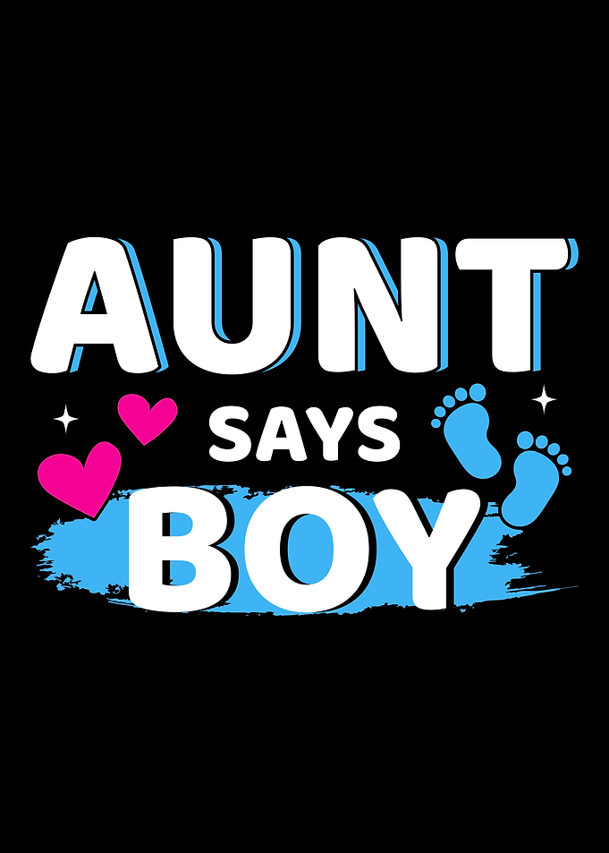 Gender reveal aunt says bo