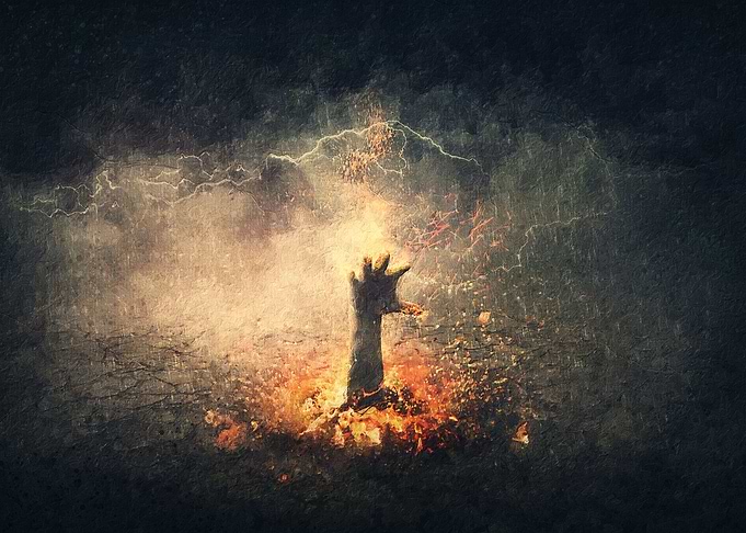 The hand from hell