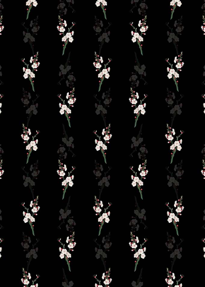 Apricot Flower Pattern