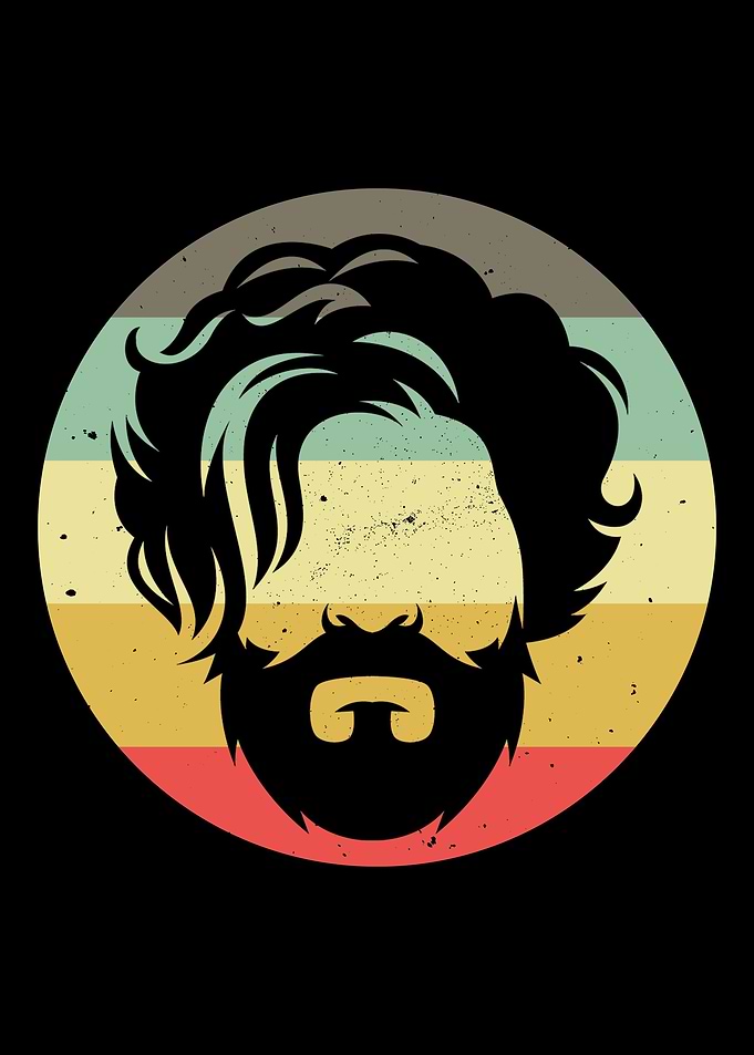 Retro Full Beard