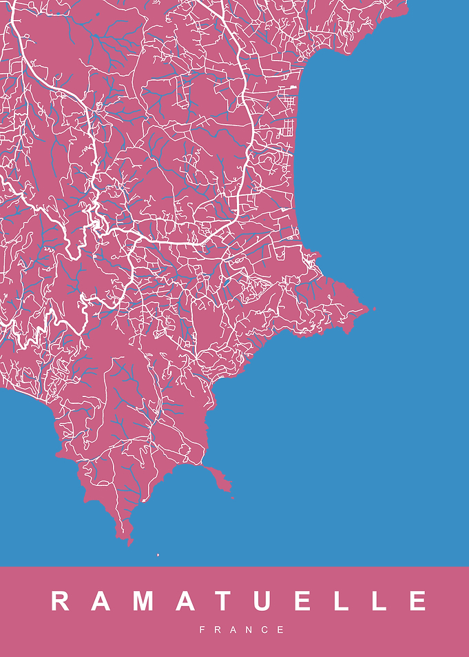 RAMATUELLE Map FRANCE