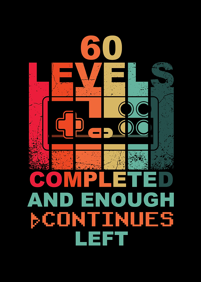 60th Birthday Gaming Gamer