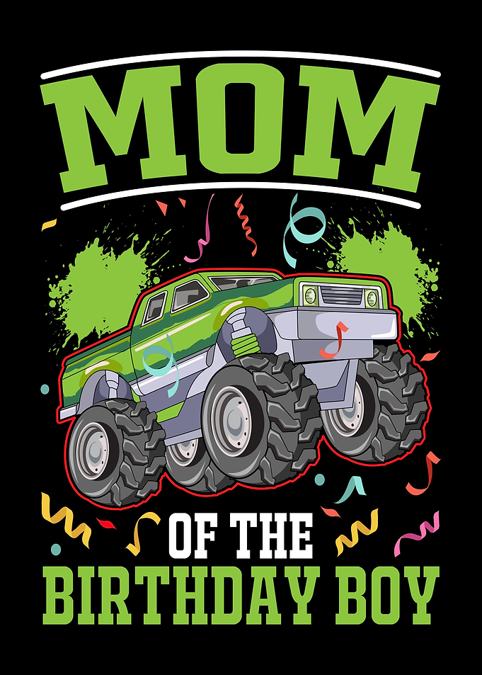 Boy Birthday Monster Truck