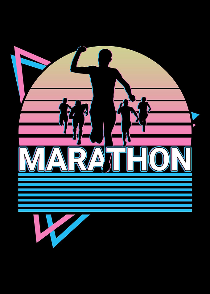 Marathon Runner Running
