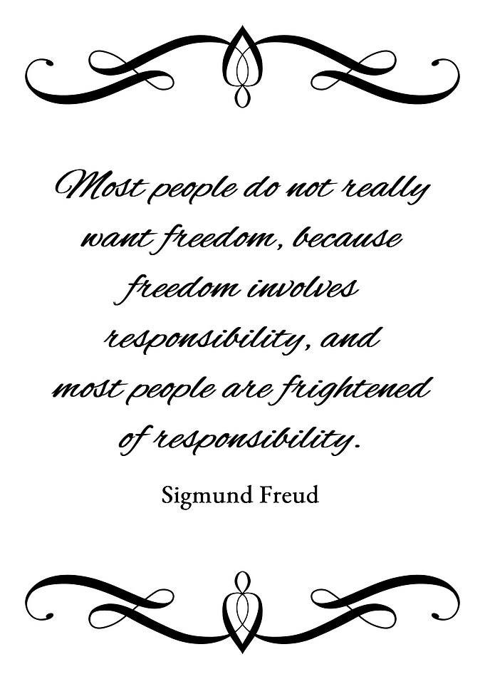 Freedom and Responsibility