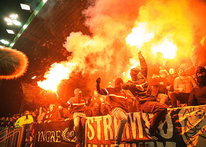 Fire in the crowd