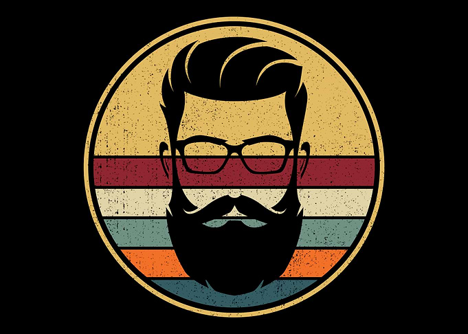 Retro Full Beard