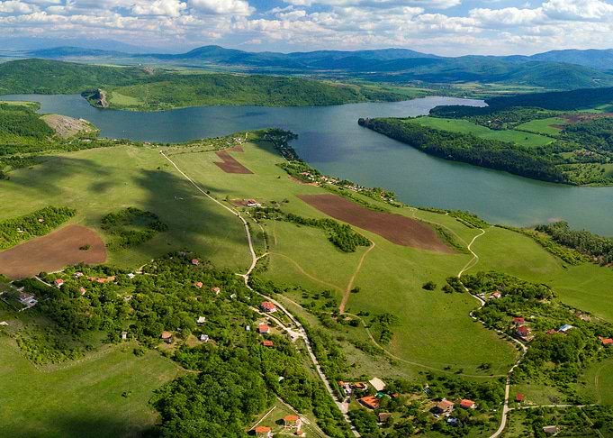 the green landscapes