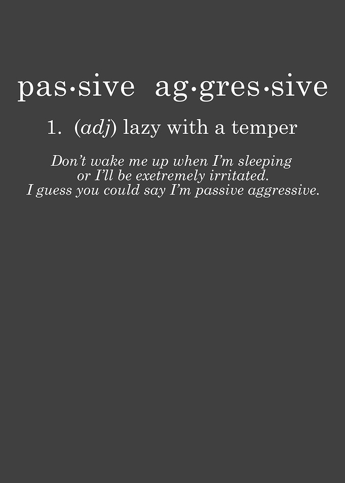 Passive Aggressive