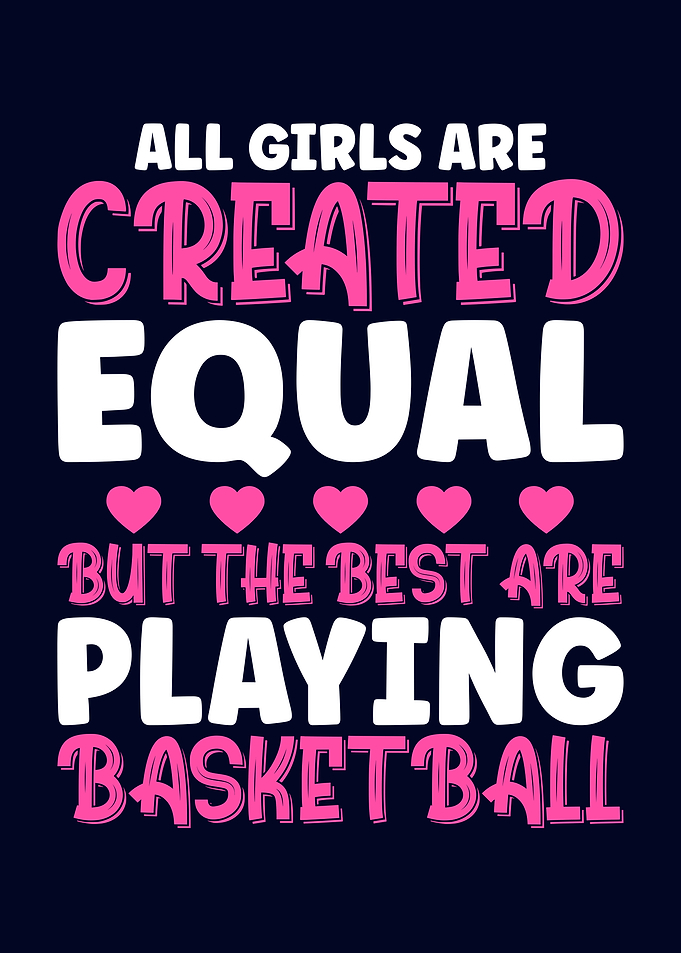 Basketball Girls Equal