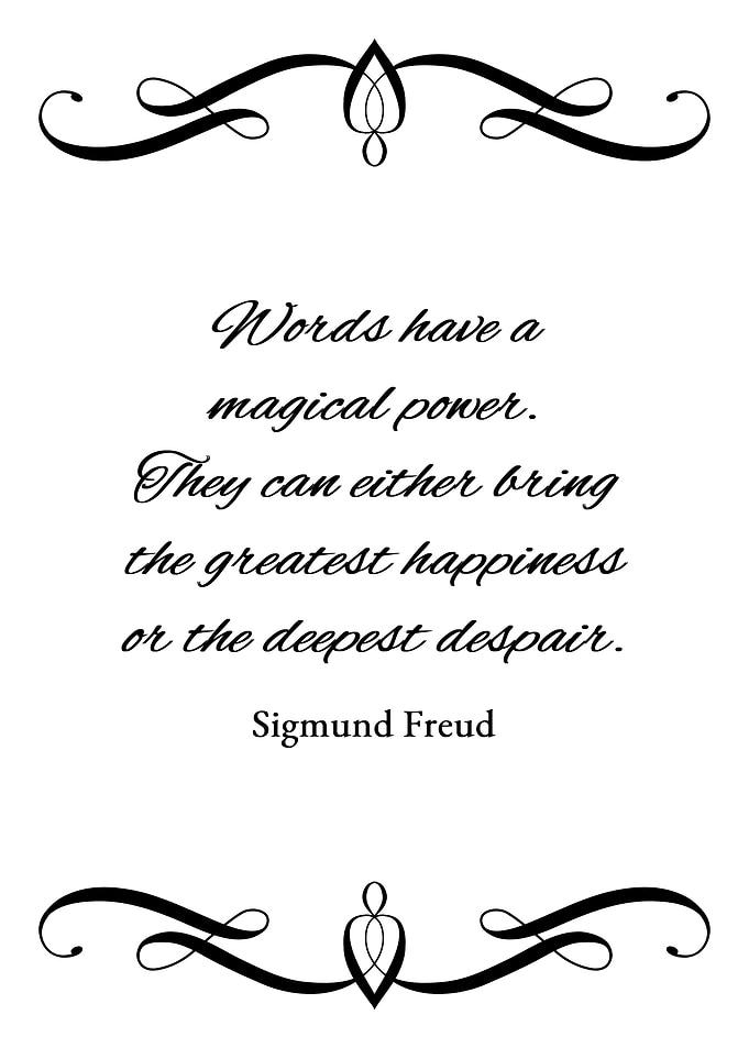 Words Have Power