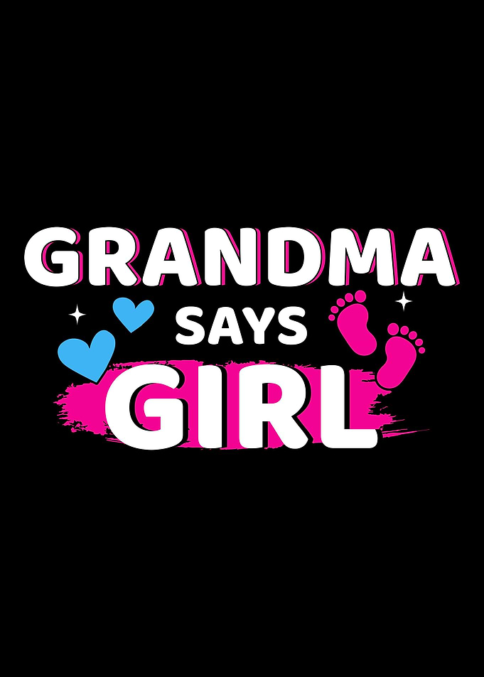 Gender reveal grandma says