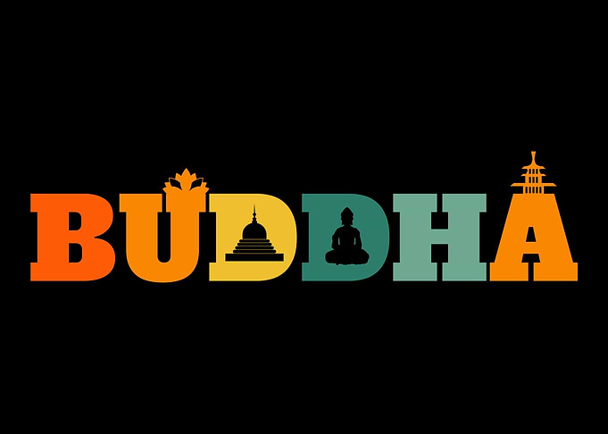 Retro Buddha Buddhism