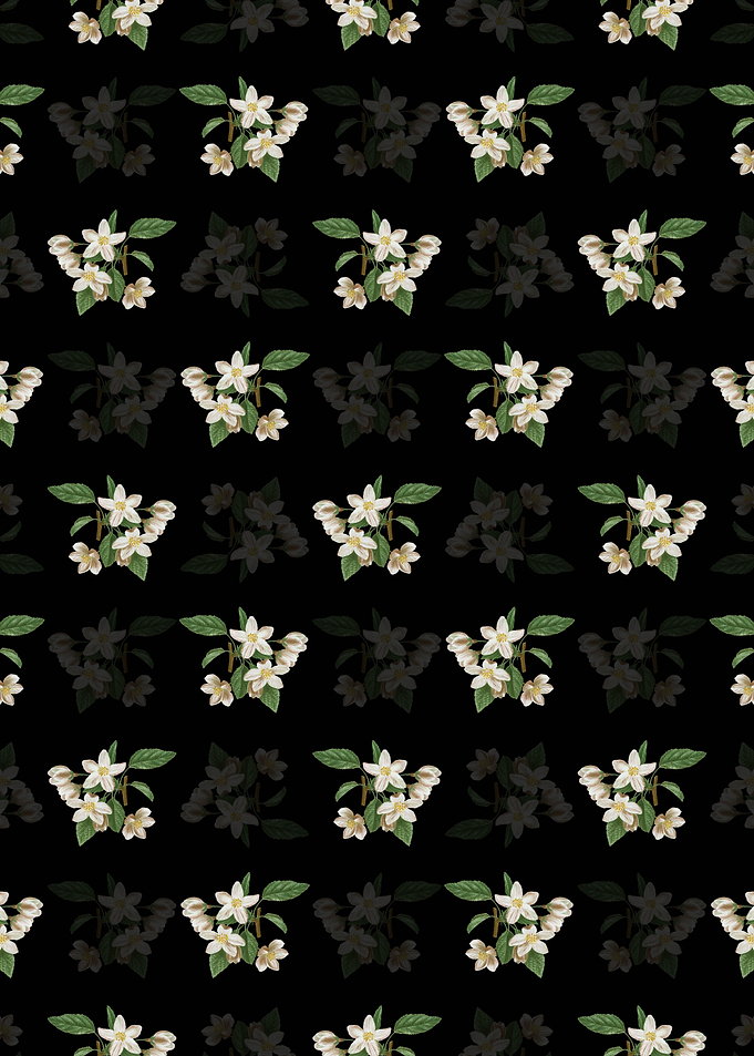 Floral Crabapple Pattern