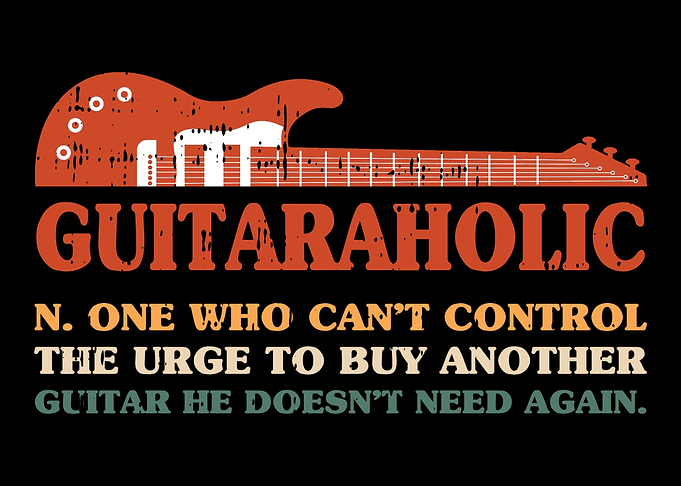 Guitaroholic Guitar Player