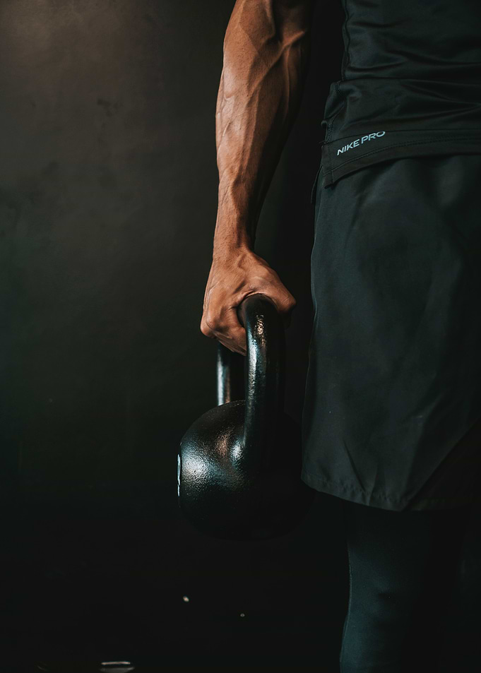Muscled arms