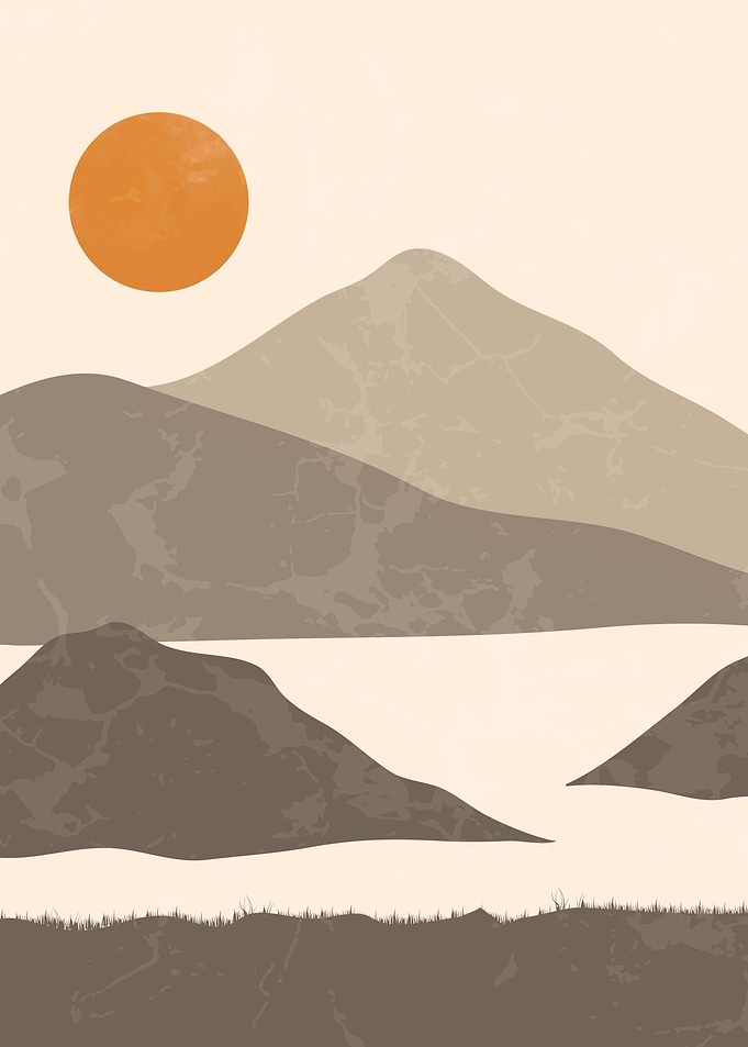 minimalistic abstract