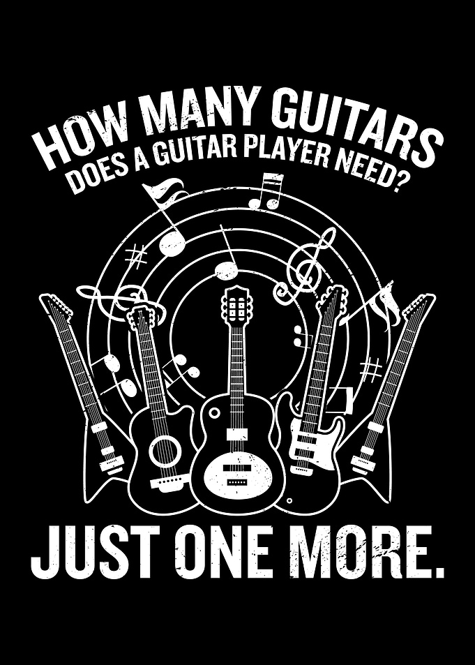 How Many Guitars Just One