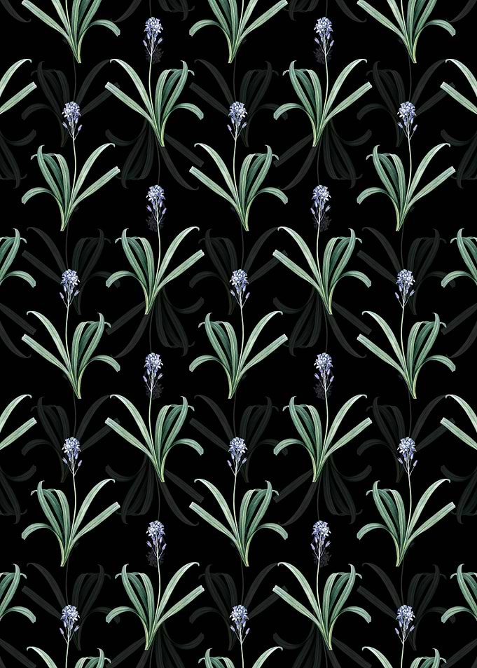 Spanish Bluebell Pattern