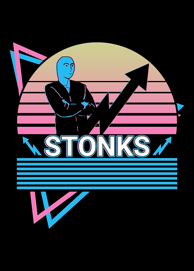 Stonks Meme Funny Stock