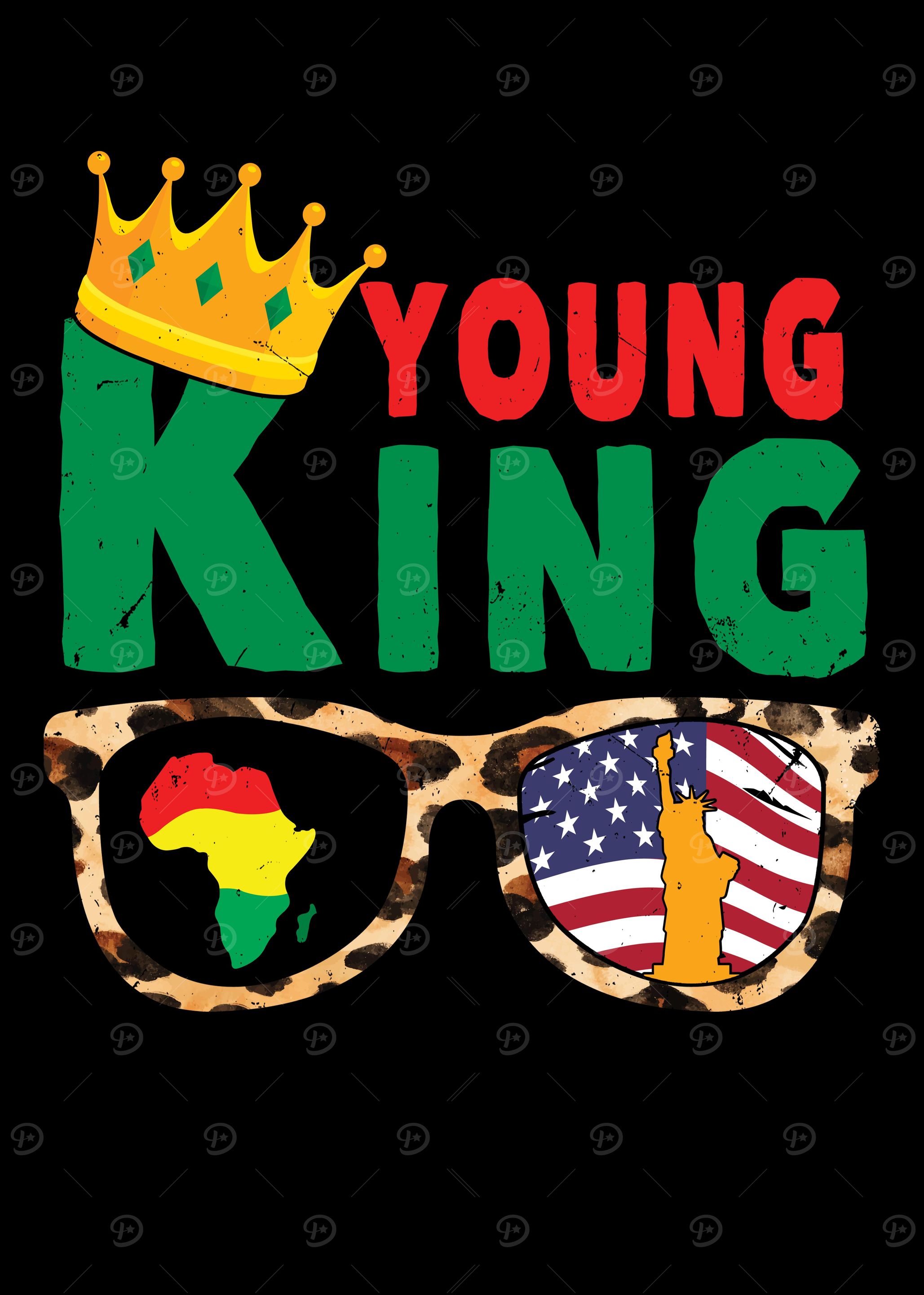 Young Black Pride Black