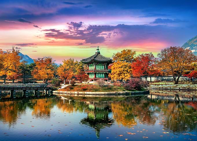 Gyeongbokgung palace in au