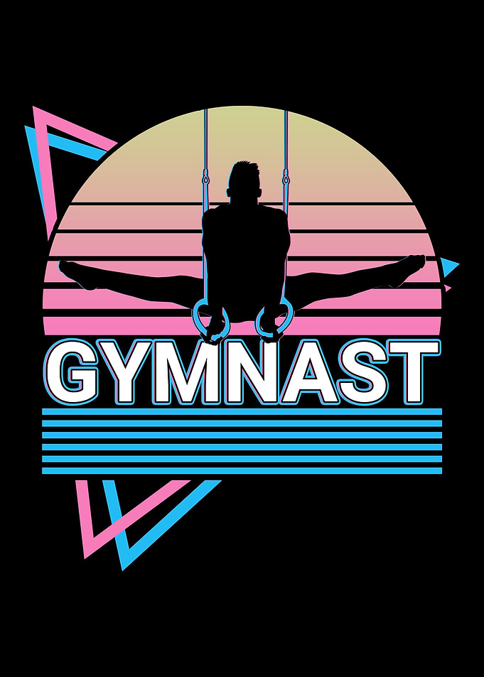 Gymnast Gymnastics Retro