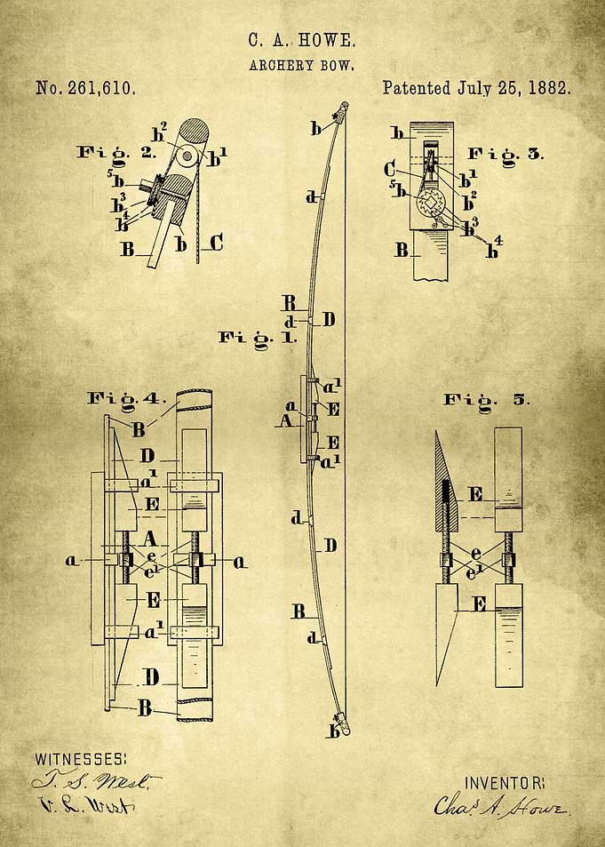 Archery Bow Patent