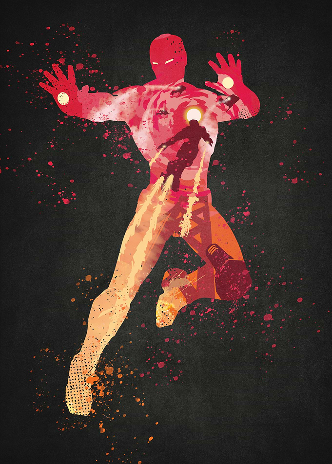 Red Iron Man