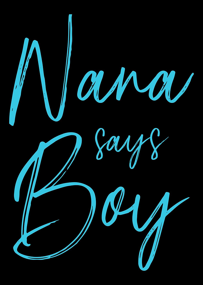 Gender reveal nana says bo