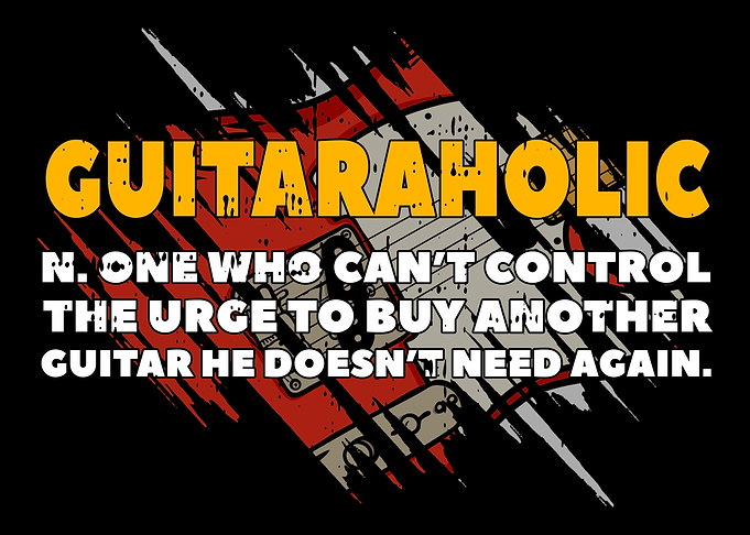 Guitaroholic Guitar Player