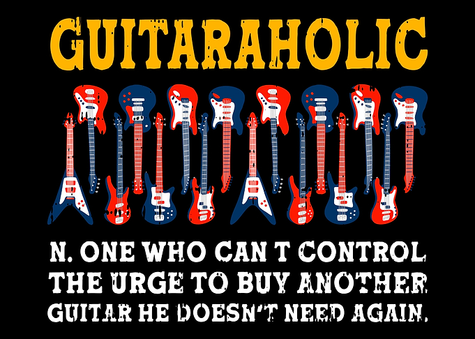 Guitaroholic Guitar Player