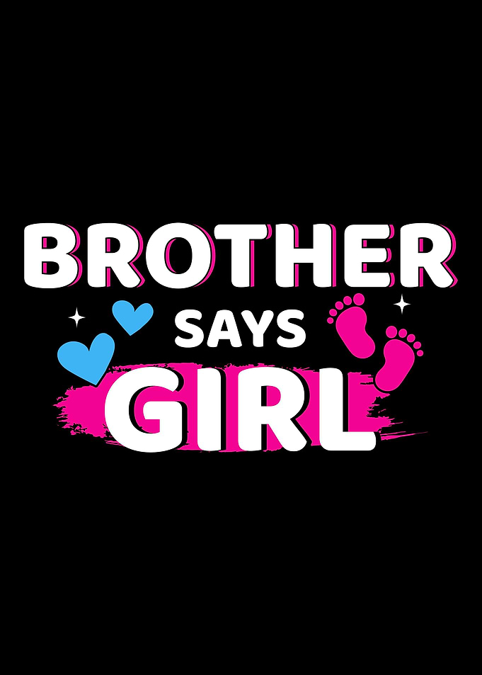Gender reveal brother says