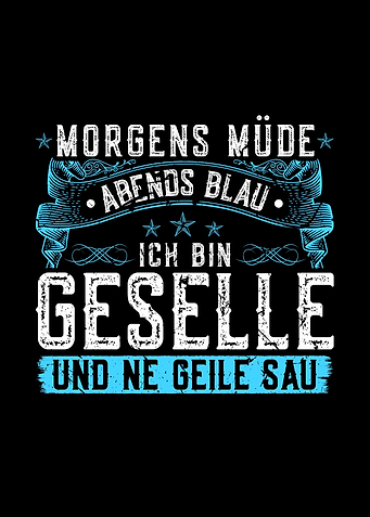 Lustiger Gesellen Spruch