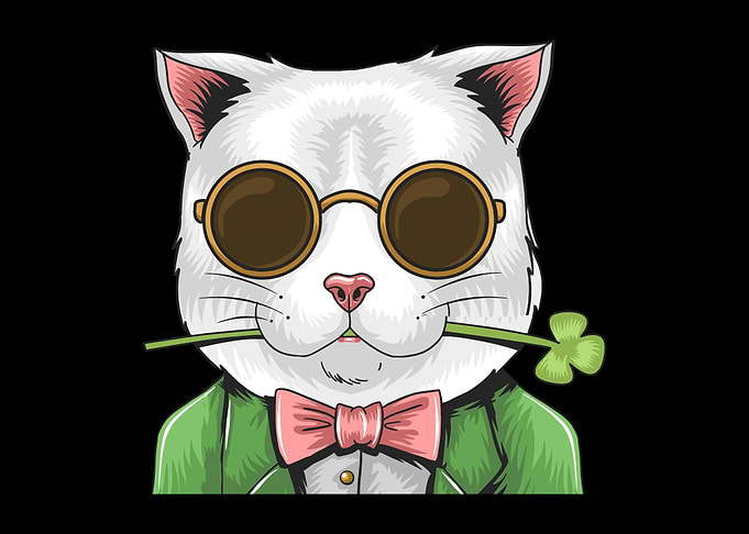 Cat St Patricks Day