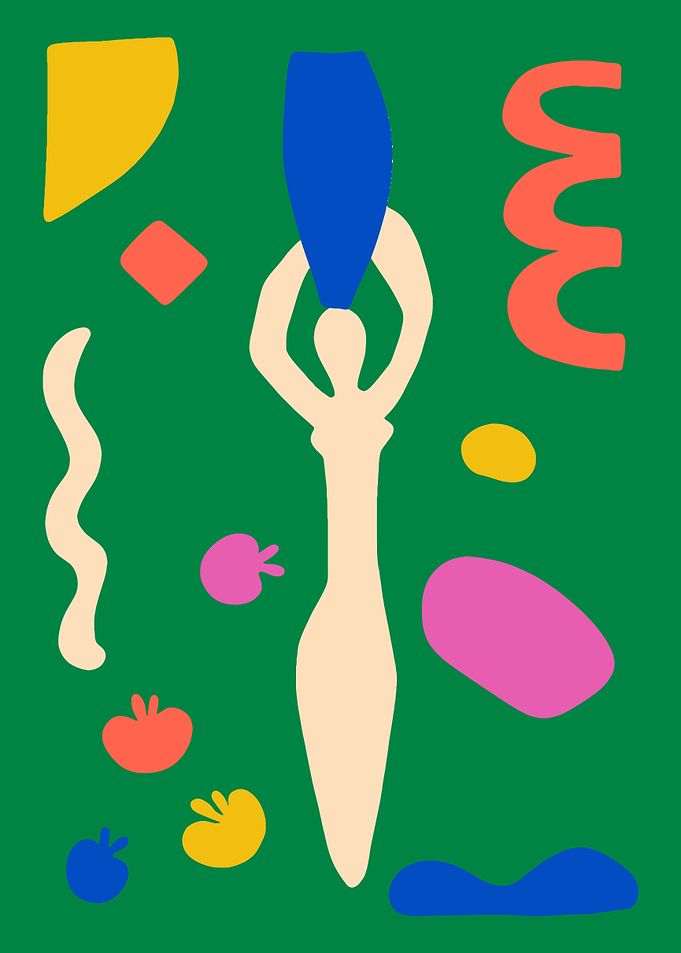 Artsy Woman Cutouts