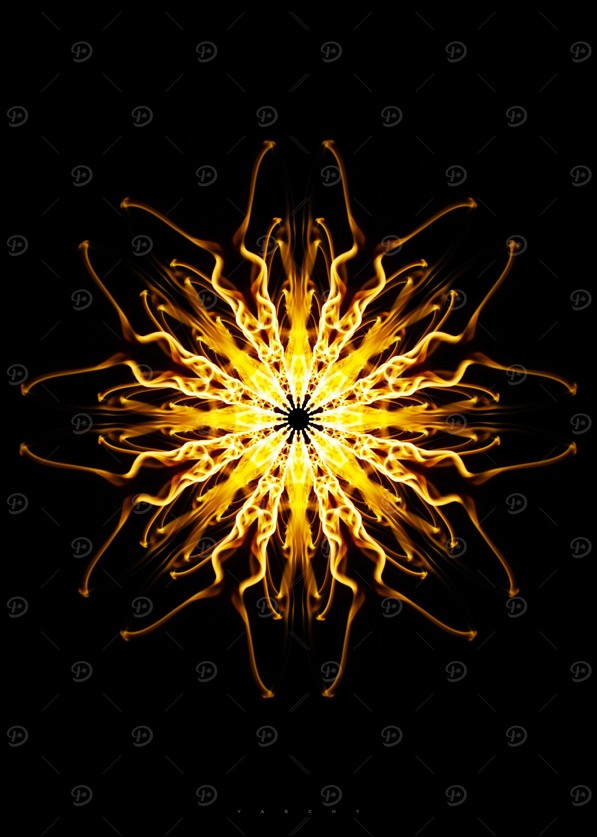 Flame Art 6 Abstract fire