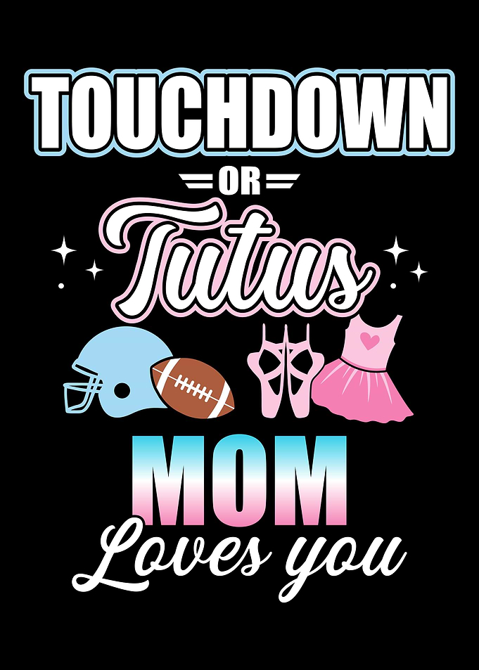 Gender reveal touchdowns o