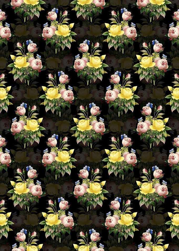 Variety of Roses Pattern