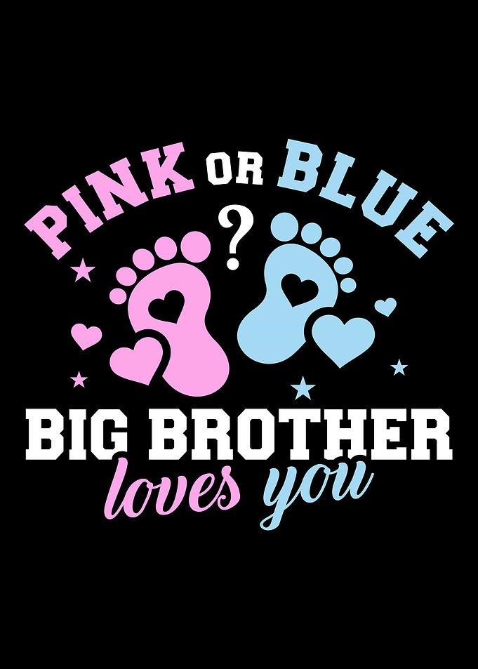 Gender reveal brother
