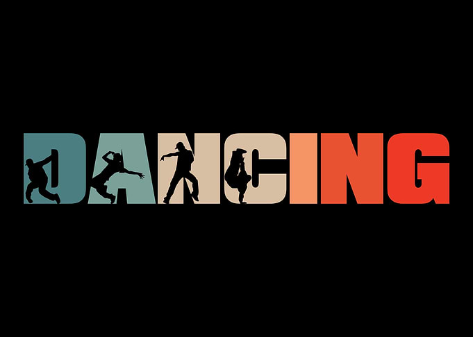 Retro Dance Dancer Vintage