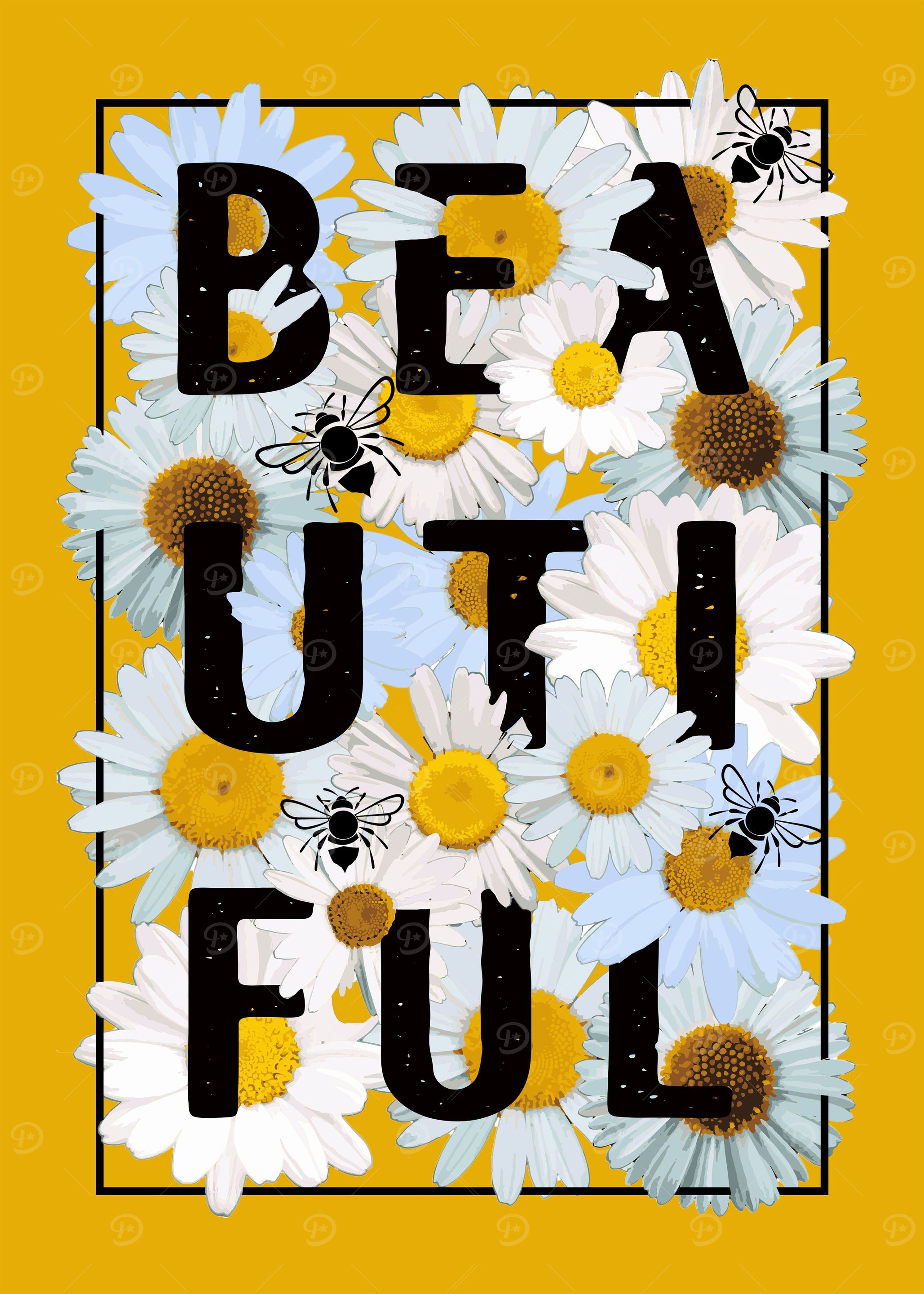 Beautiful daisy floral