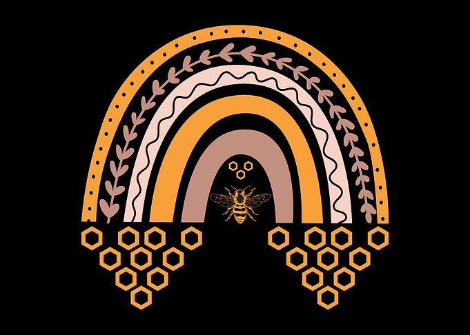 Rainbow Bee Beekeeper