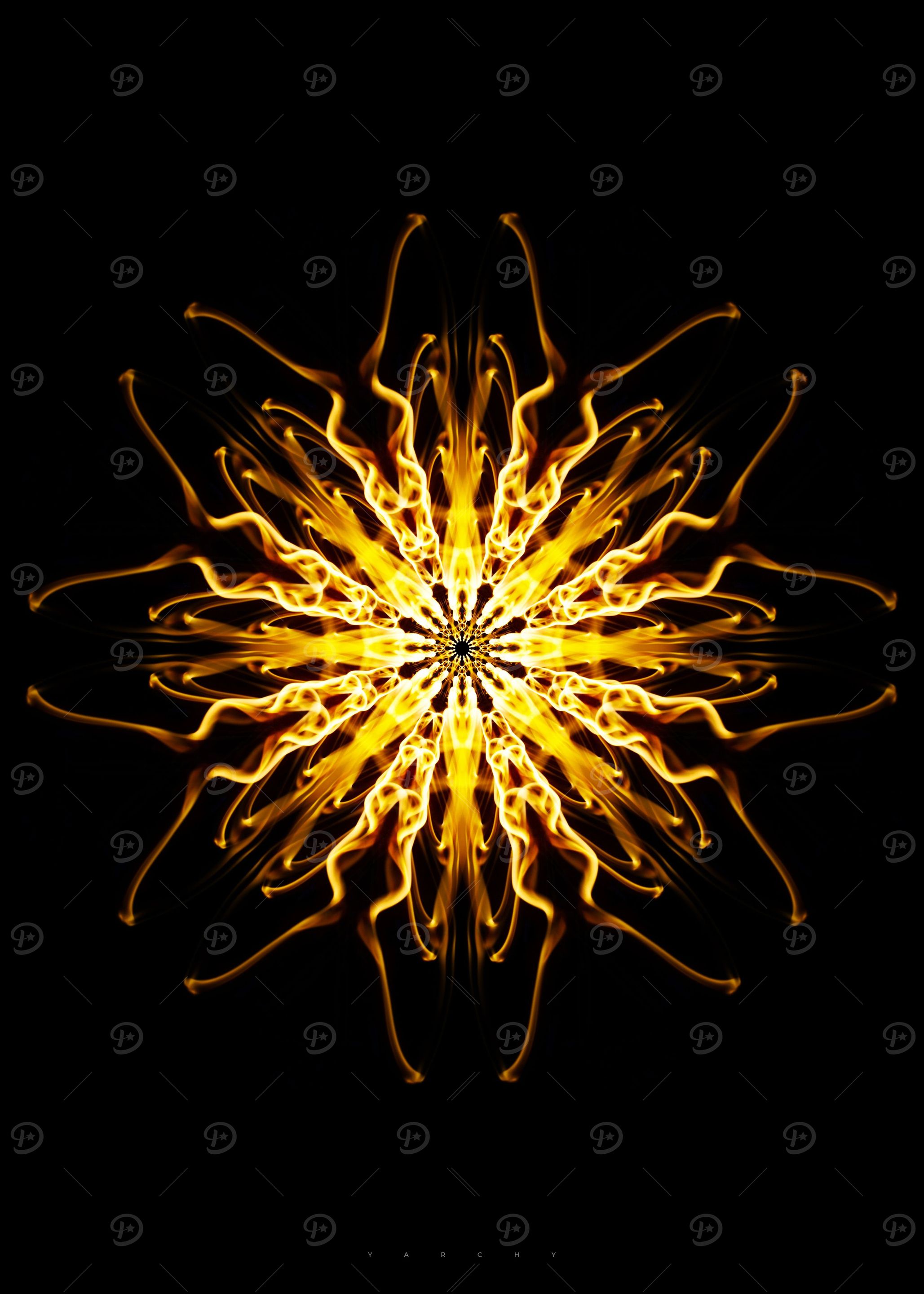 Flame Art 7 Abstract fire