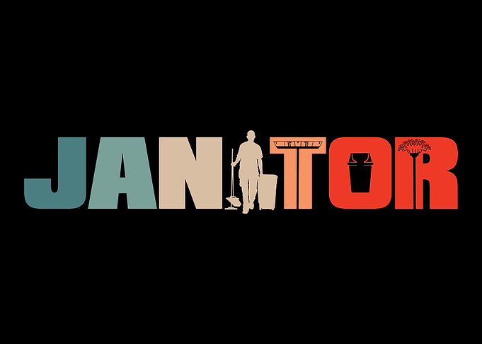 Retro Janitor Caretaker