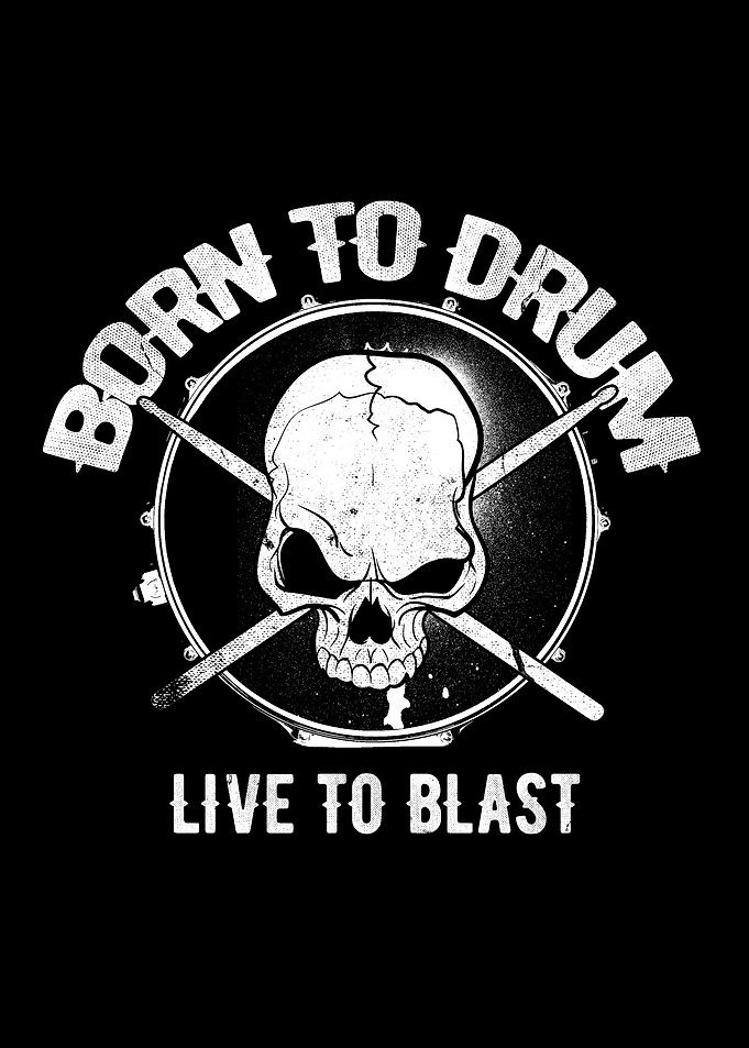 Drummer Skull