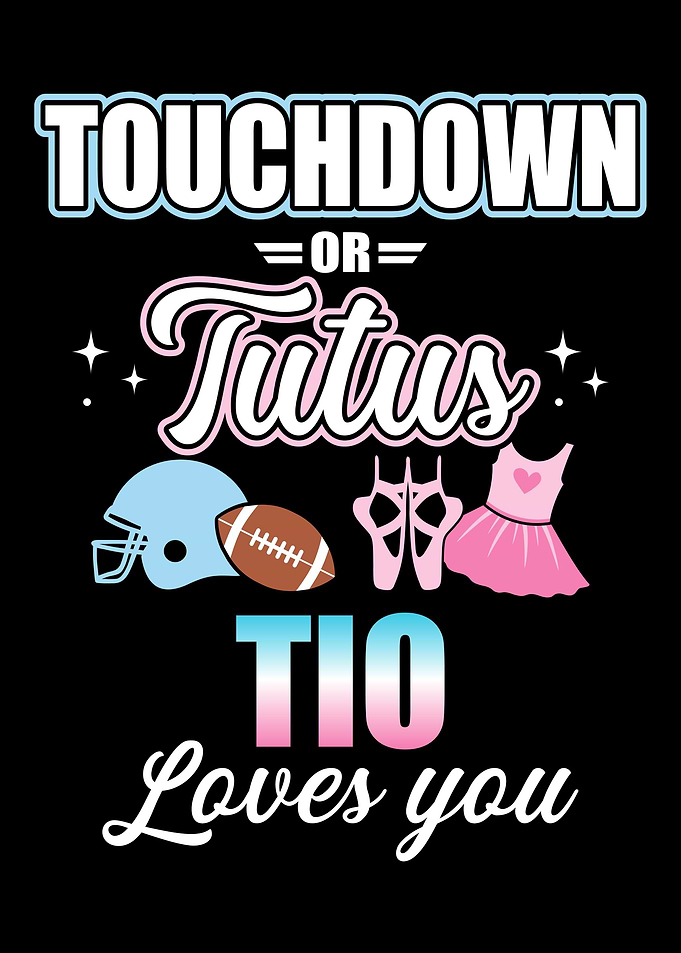 Gender reveal touchdowns o