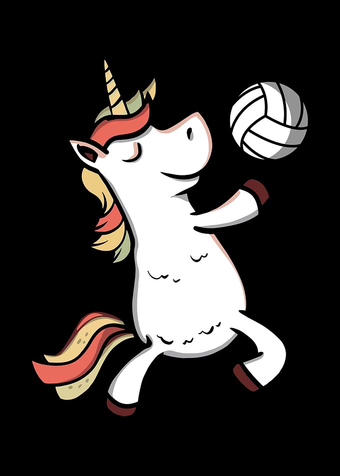Volleyball Unicorn