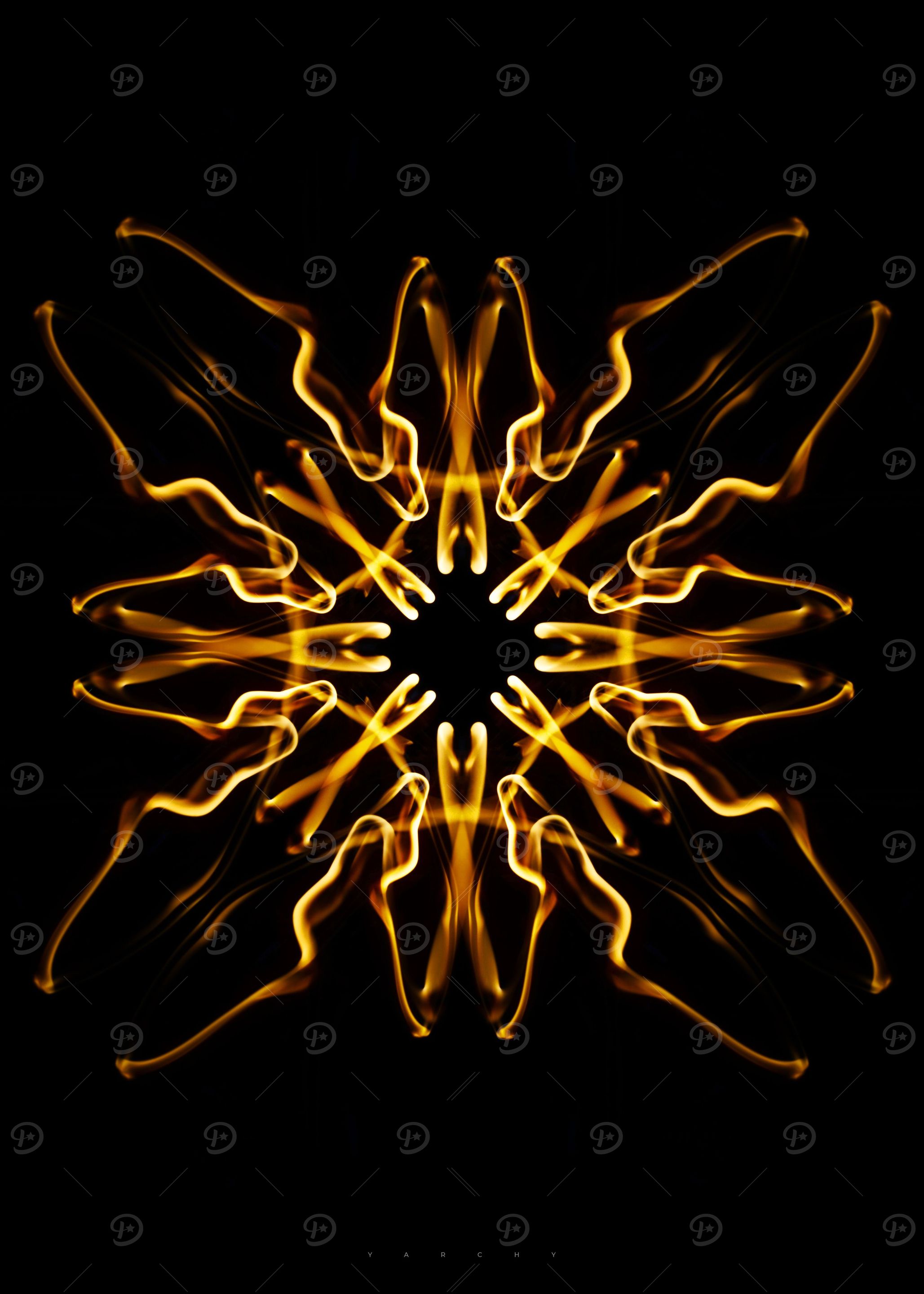 Flame Art 3 Abstract fire